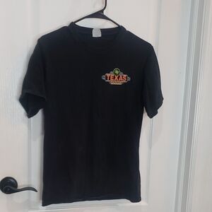 Texas Roadhouse Uniform T-Shirt Size Small Black